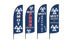 MOT Feather Flags